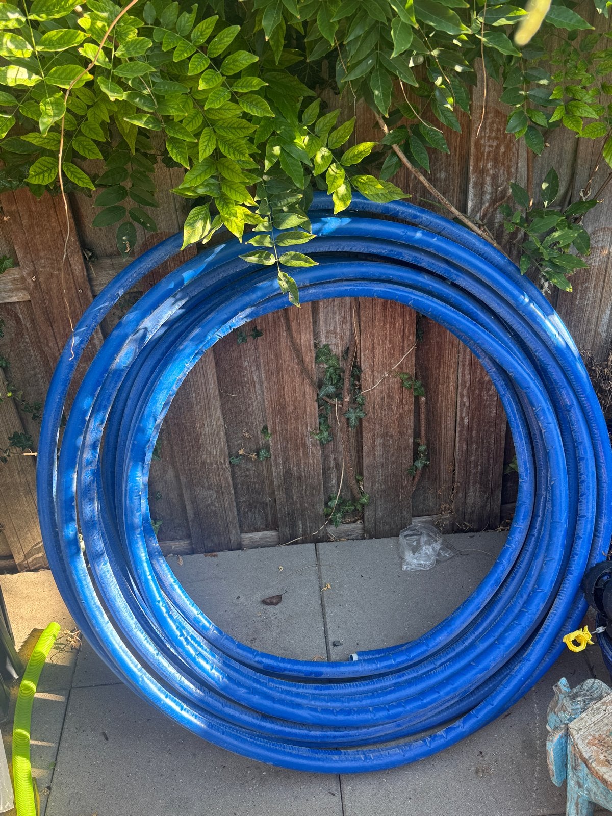 AENOR/Uponor 25.2.5 mm blue-insulated pipe,38 meter, Ophalen, Overige materialen, 6 meter of meer, Nieuw