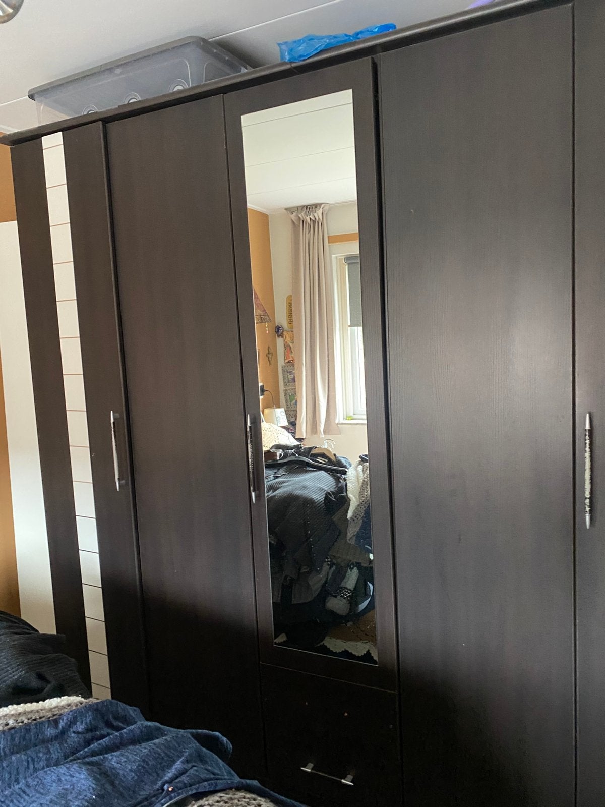 Gratis kledingkast, Huis en Inrichting, Kasten | Kledingkasten, Ophalen, Zo goed als nieuw, 50 tot 75 cm, 200 cm of meer