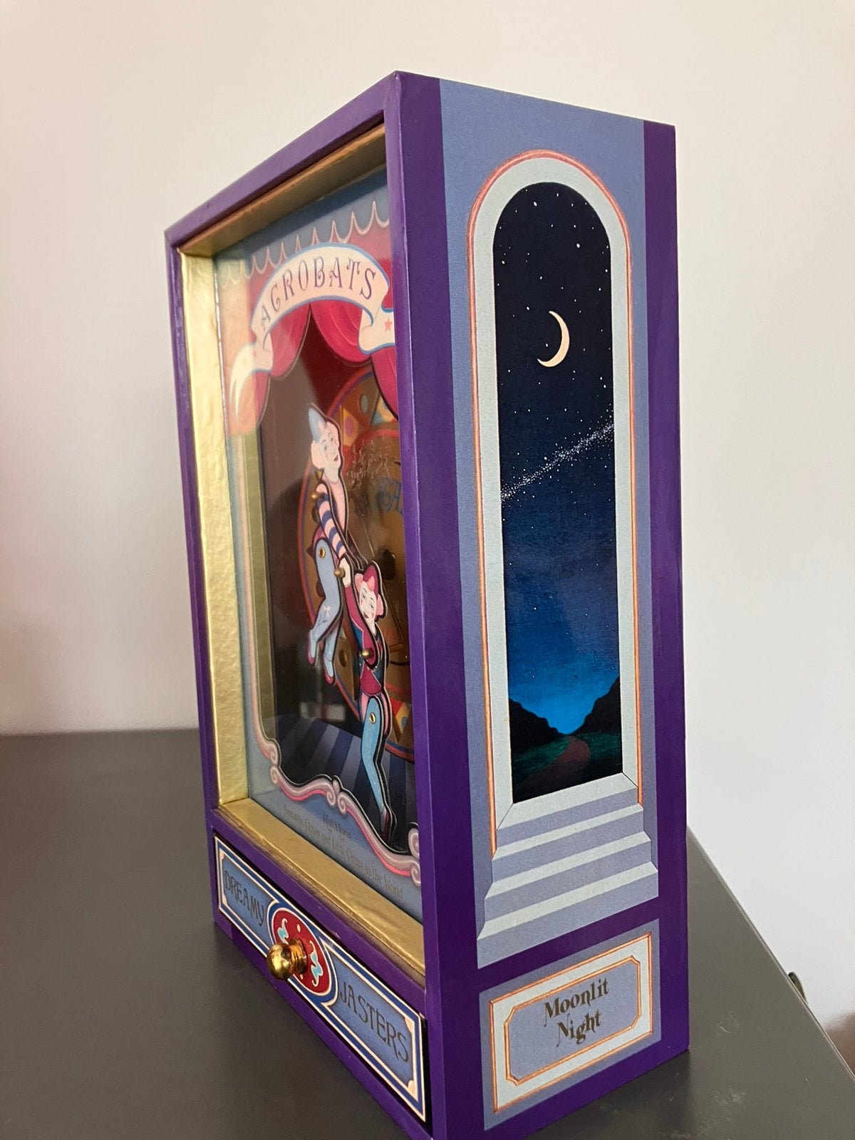 Japanse speeldoosje met show, Ophalen of Verzenden, Zo goed als nieuw, Poppenhuis