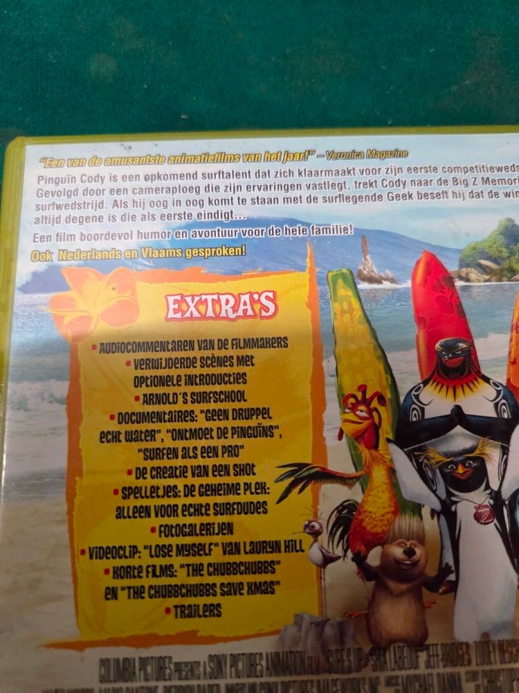 dvd surf's up animatie, Ophalen of Verzenden