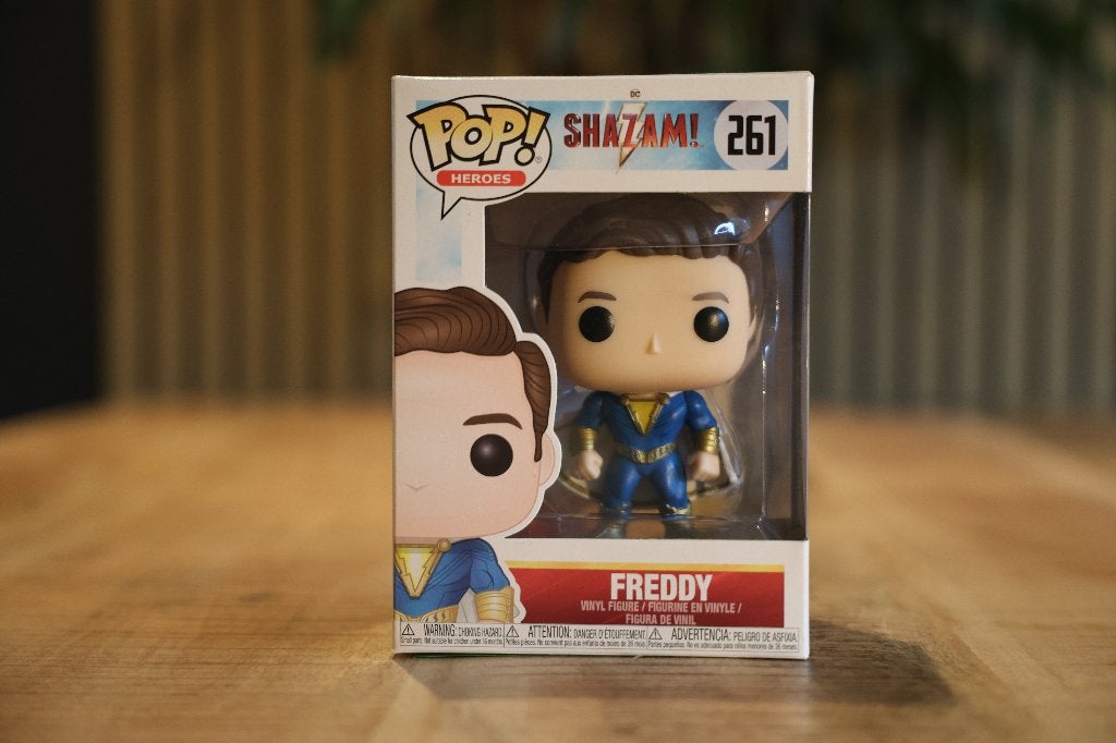 Funko Pop! Heroes: Shazam - Freddy #261, Ophalen of Verzenden, Nieuw