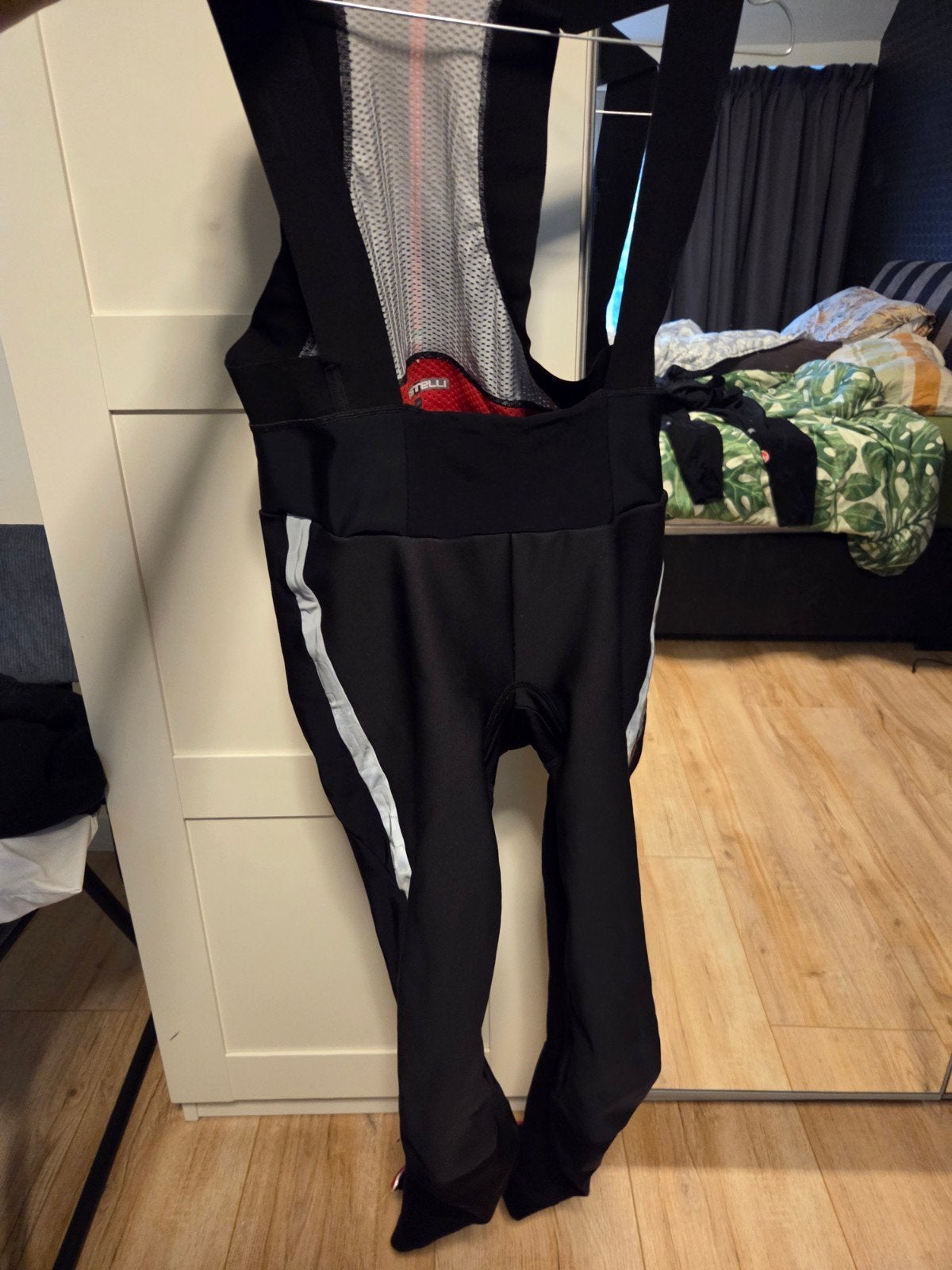Castelli winter fietsbroek met - Maat 2XL, Ophalen of Verzenden, Gebruikt, Kleding