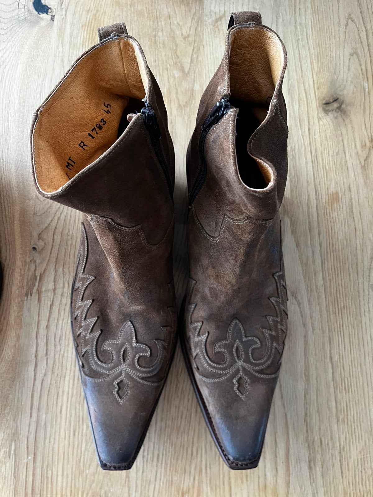 Sendra korte heren laars maat 45, Ophalen of Verzenden, Zo goed als nieuw, Bruin, Boots