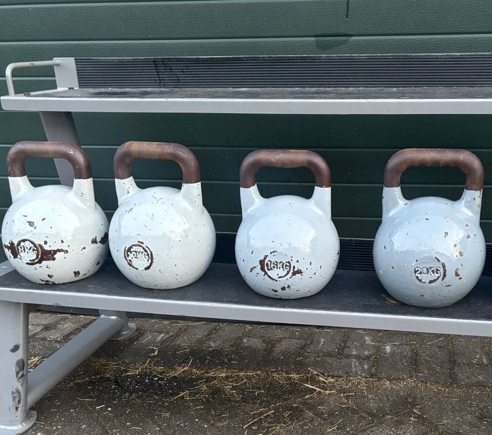 Kettlebells 8 t/m 20 kg