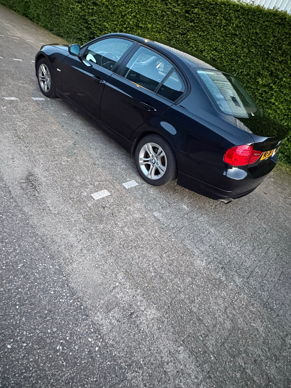 BMW 3-Serie 1.6 I 316 90KW 2009 Zwart, Auto's, 1599 cc, 4 cilinders, Origineel Nederlands, Handgeschakeld