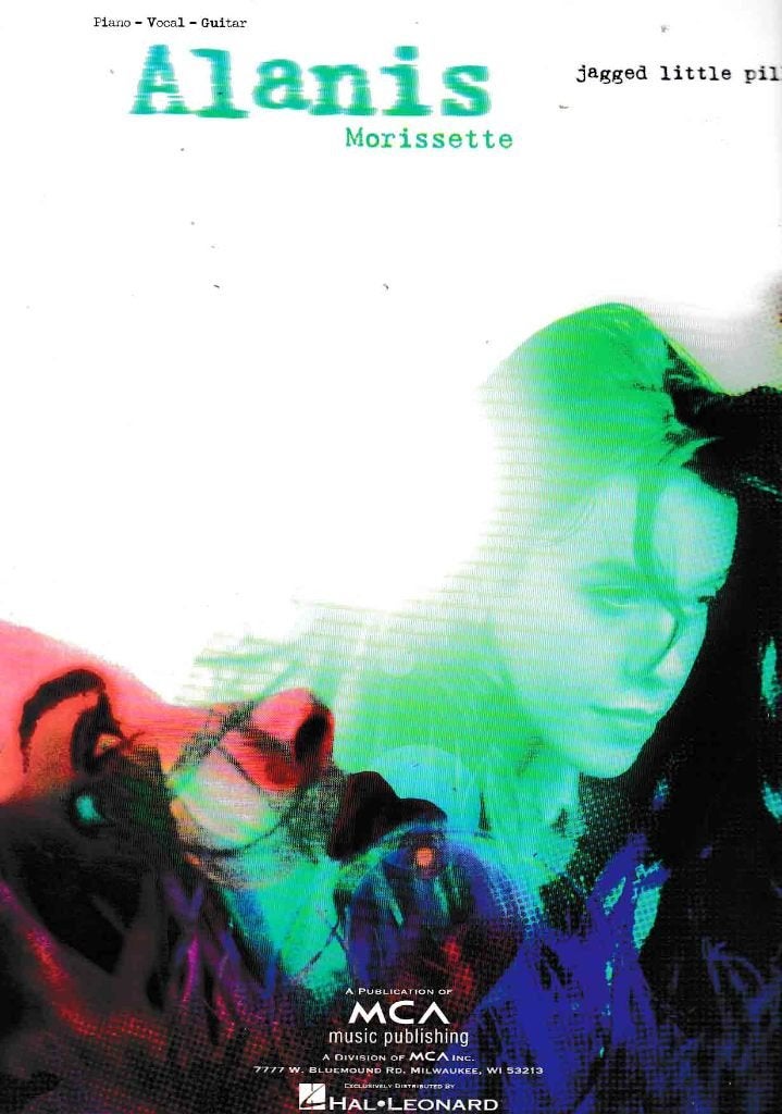 Alanis Morisette Jagged Little Pill Piano Gitaar ( 1031 ), Muziek en Instrumenten, Gebruikt, Gitaar, Ophalen of Verzenden, Artiest of Componist