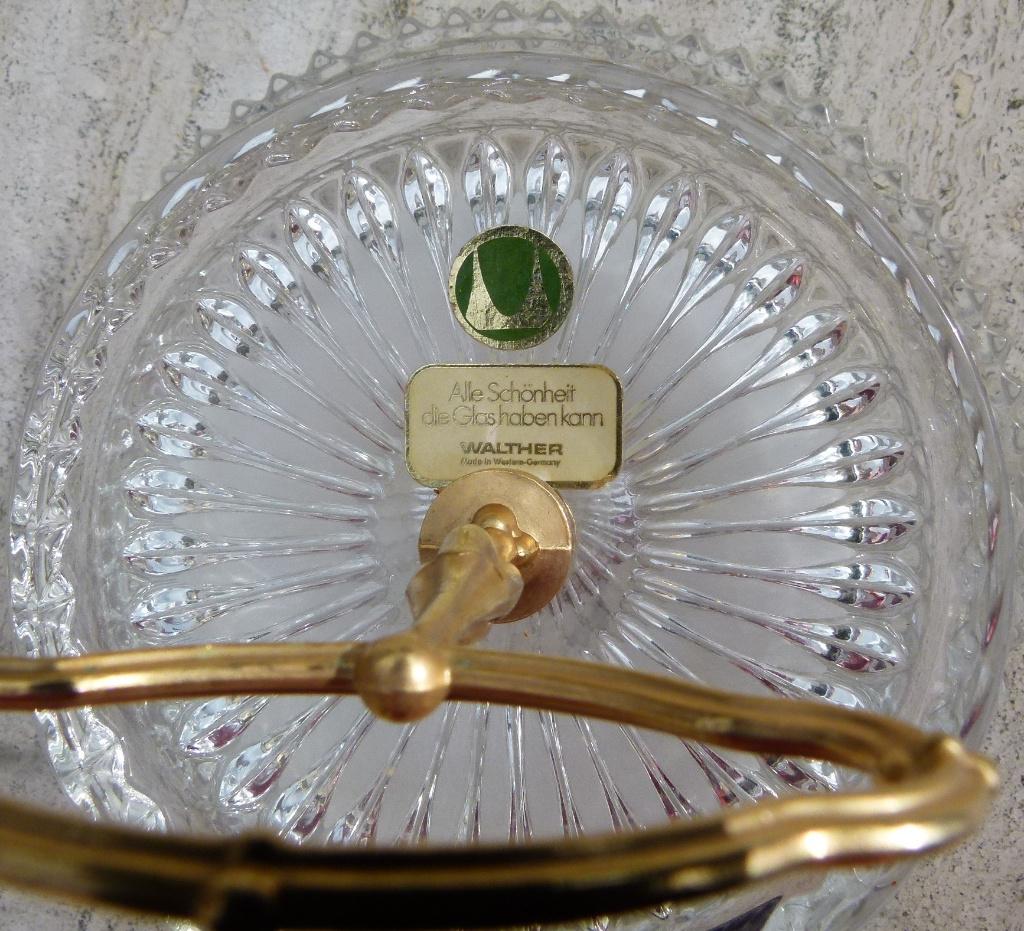 Prachtige Walther Glass - Etagère Cake Stand, Antiek en Kunst, Antiek | Glas en Kristal, Ophalen of Verzenden