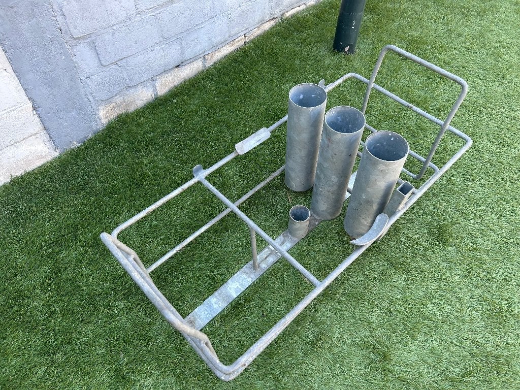 Brandweerslangenkrat, krat, aanvalskorf, Ophalen, Gebruikt, Tuinslang