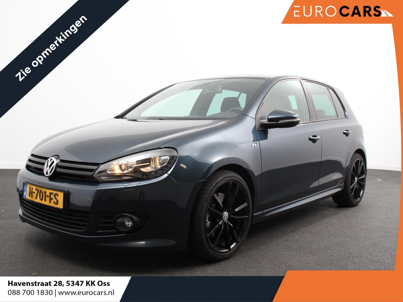 Volkswagen Golf 1.4 TSI Highline Airco Cruise Control Licht, Auto's, Volkswagen, Voorwielaandrijving, Gebruikt, Zwart, 4 cilinders