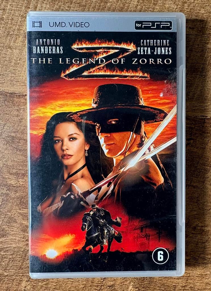 Psp video the legend of zorro, 1 speler, Zo goed als nieuw, Vanaf 3 jaar, Ophalen