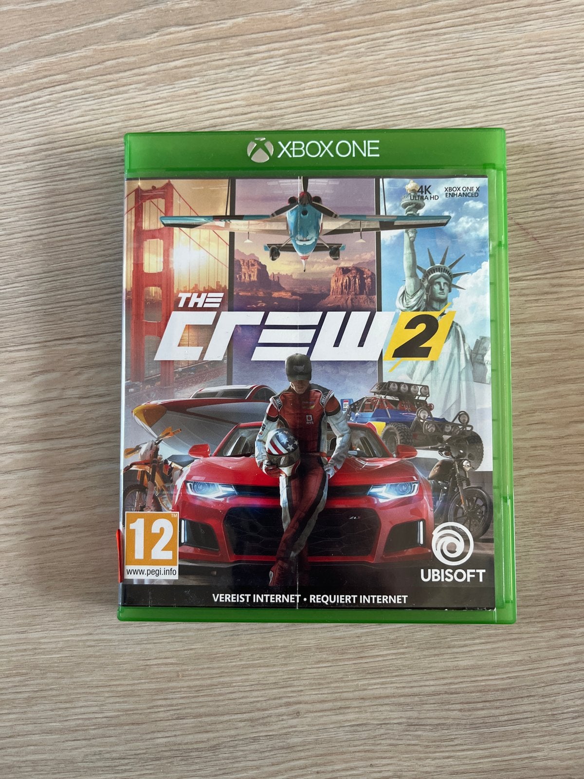 The Crew 2 - Xbox One Racegame, Online, Gebruikt, 1 speler, Racen en Vliegen