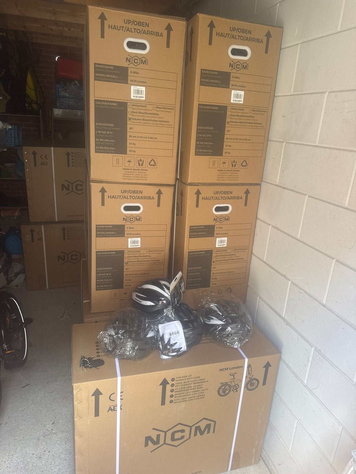NCM London+ vouwfiets - Nieuw in doos met gratis helm!, 20 inch of meer, Versnellingen, Nieuw, Totaal opvouwbaar