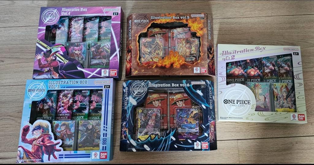 One piece illustration vol set, Ophalen of Verzenden, Nieuw, Booster, Foil
