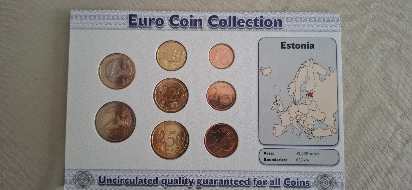 Euromuntenset Estland - Ongecirculeerde Kwaliteit, Ophalen of Verzenden, Estland, Overige waardes, Setje
