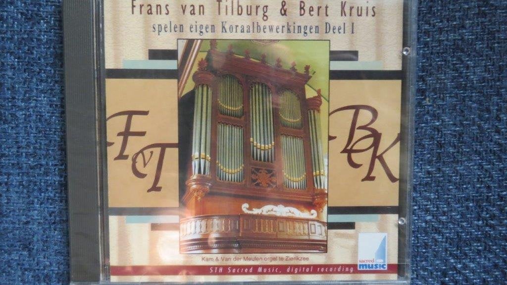 Cd orgel: Frans van Tilburg en Bert Kruis, N Kerk Zierikzee, Ophalen of Verzenden, Nieuw in verpakking, Gospel
