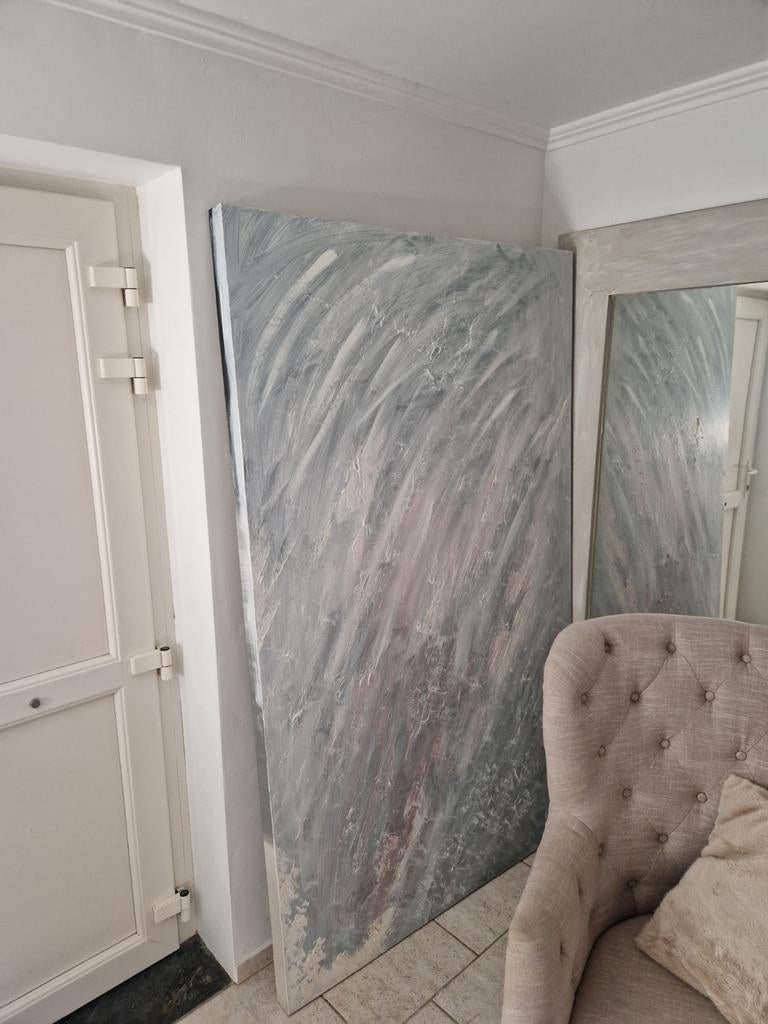 Zeer grote canvas eyecatcher! 200 x 120 cm, Huis en Inrichting, Ophalen, 125 cm of meer, Zo goed als nieuw, Schilderij