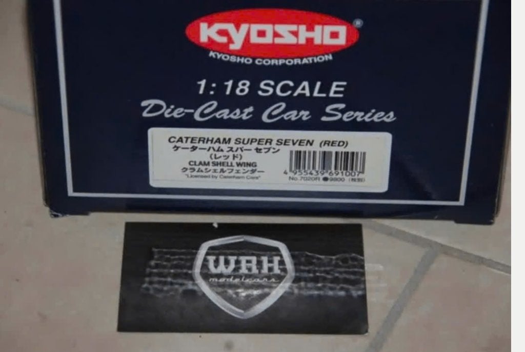 1:18 Caterham Super Seven rood Kyosho NIEUW IN DOOS WRH, Verzenden, Nieuw, Auto, Kyosho