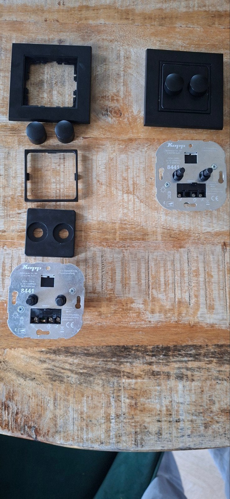 Kopp 8441 LED-Dubbeldimmer - Zo goed als nieuw, Ophalen of Verzenden, Zo goed als nieuw, Overige merken, Dimmer