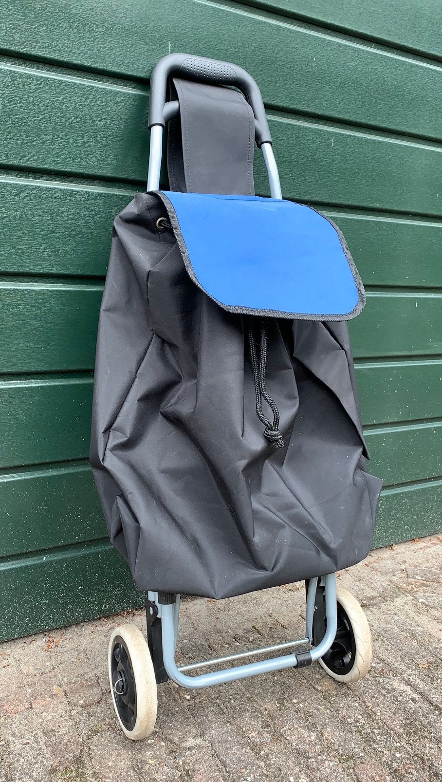 Shopper caddy, 30 cm of meer, Gebruikt, Blauw, 60 tot 80 cm