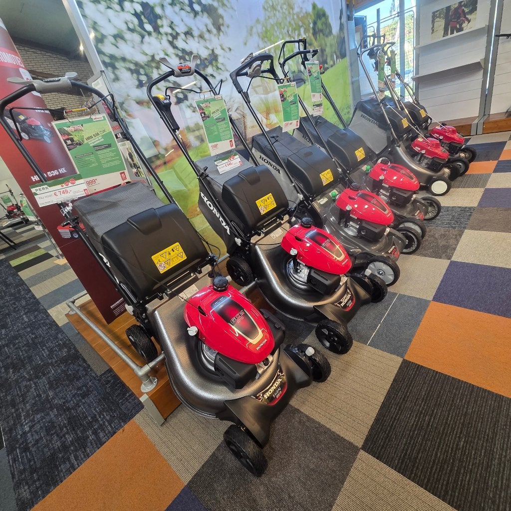 Seizoensopruiming! Honda gazonmaaiers HRG,HRN,HRX,HRD en HRH, Cirkelmaaier, Honda, Honda, Nieuw