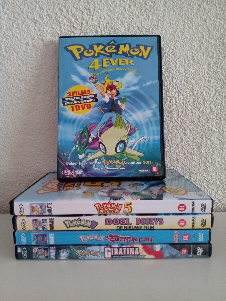  5  DVD’S van POKÉMON, Gebruikt, Alle leeftijden, Overige genres, Ophalen of Verzenden