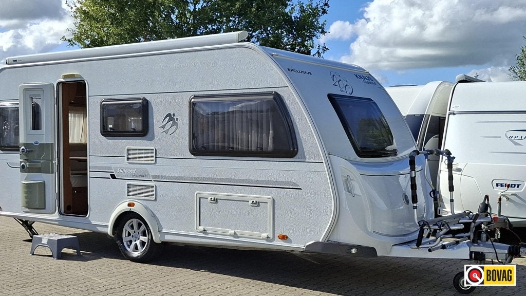 Knaus Sudwind Exclusive 500 EU Thule Lfl ,Airco, Mover, Rondzit, Schokbreker, 2 aparte bedden, Bedrijf