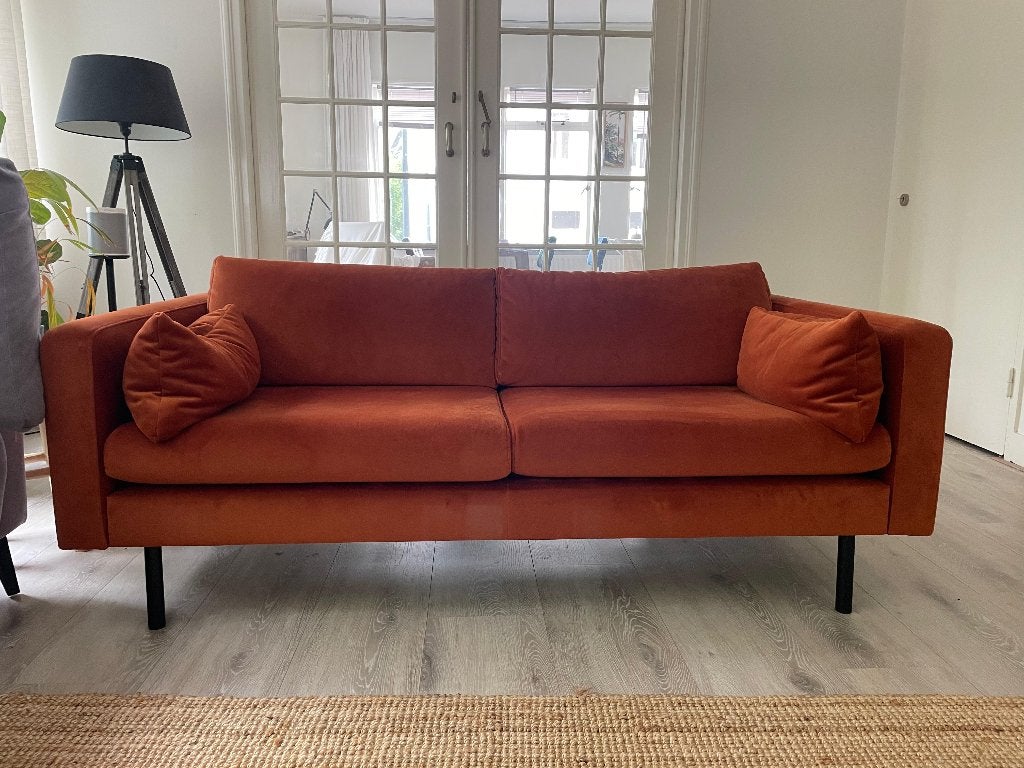 Bank te koop - Terracotta, NOUS Living, 2.5-zits, Ophalen, Kunststof, 150 tot 200 cm, 75 tot 100 cm