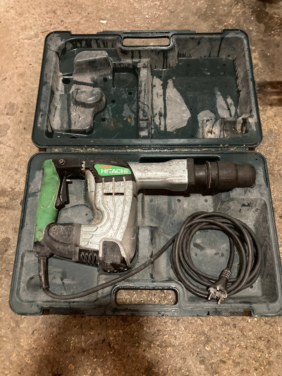 Hitachi H 45MR Boor- en Breekhamer, Ophalen of Verzenden, Gebruikt, 600 watt of meer, Boor- en/of Breekhamer