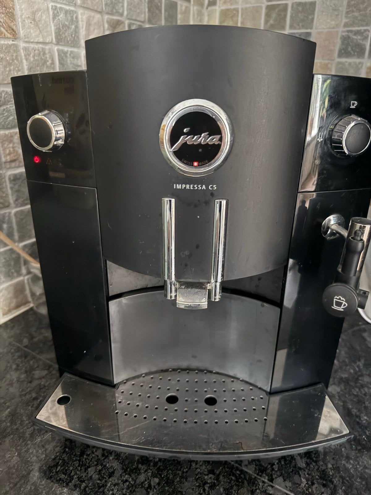 Jura Impressa C5 Koffiemachine defect, Afneembaar waterreservoir, Espresso apparaat, Niet werkend, 4 tot 10 kopjes