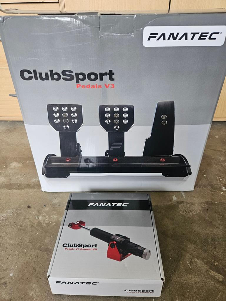 Fanatec v3 pedalen, Ophalen