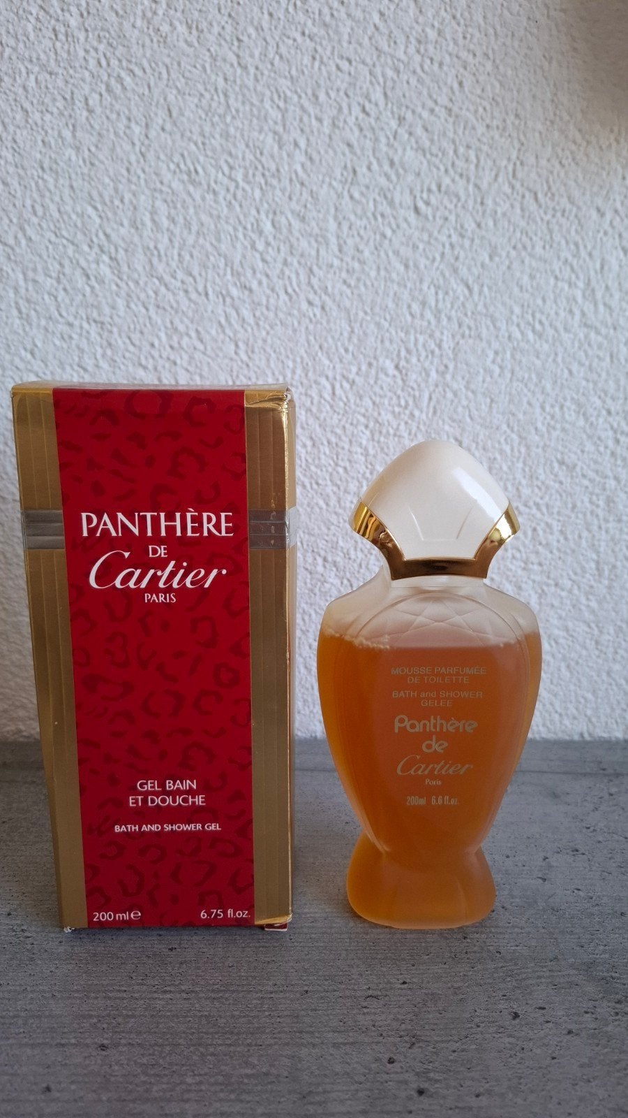 Panthere de Cartier douche gel, Ophalen of Verzenden, Miniatuur