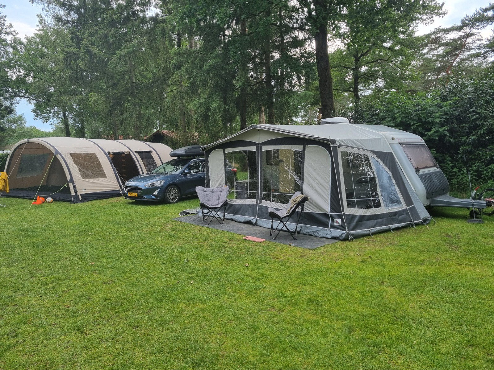 Te koop: Dorema Multi Nova Excellent maat 9, Ophalen, Gebruikt, Ten Cate All Season 240g/m2, Dorema