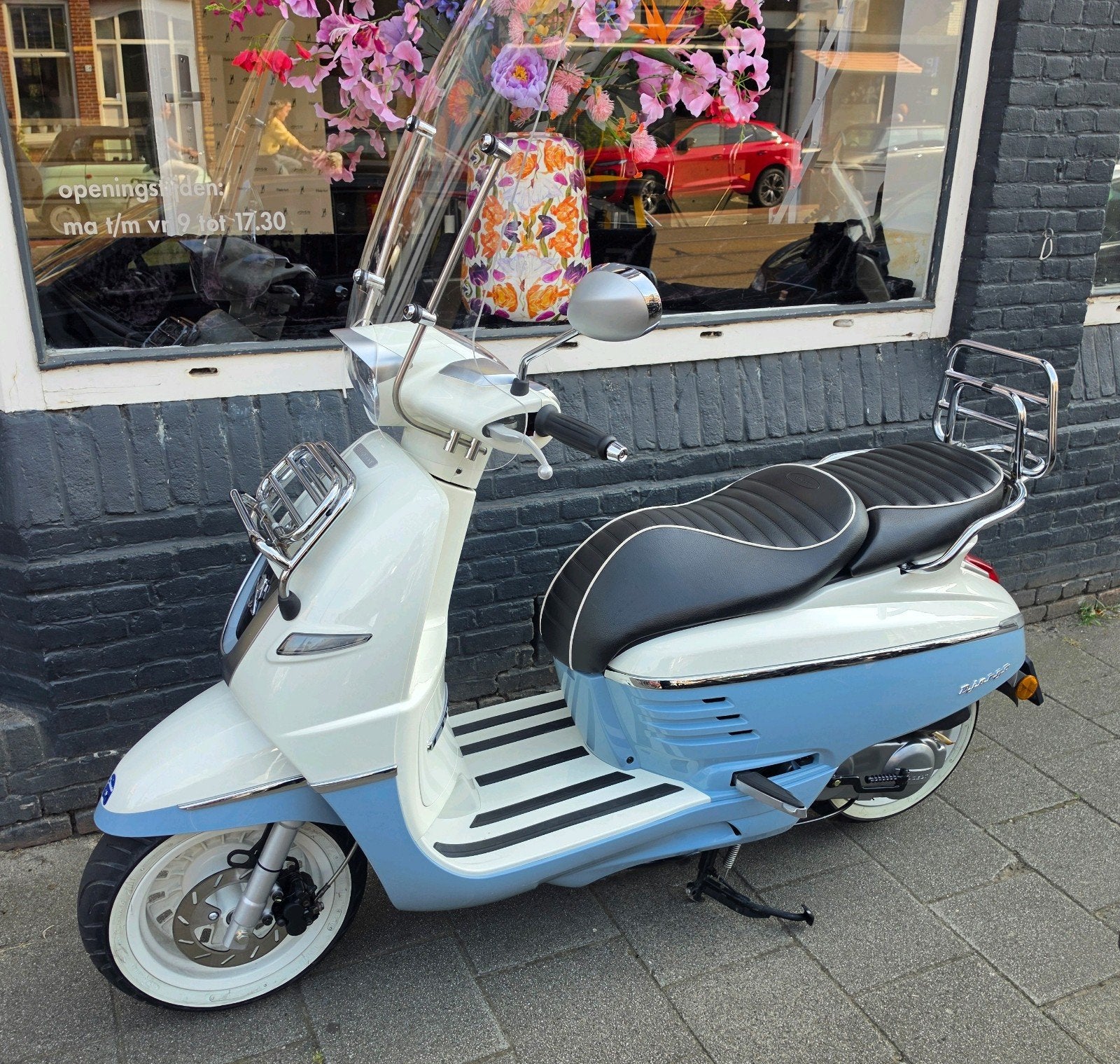 Peugeot django, Ophalen, Zo goed als nieuw, Benzine, Peugeot