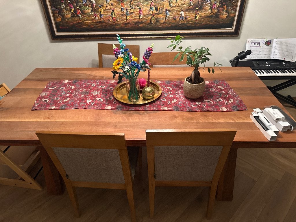 Dining table, Ophalen, Gebruikt, 200 cm of meer, Vijf personen of meer