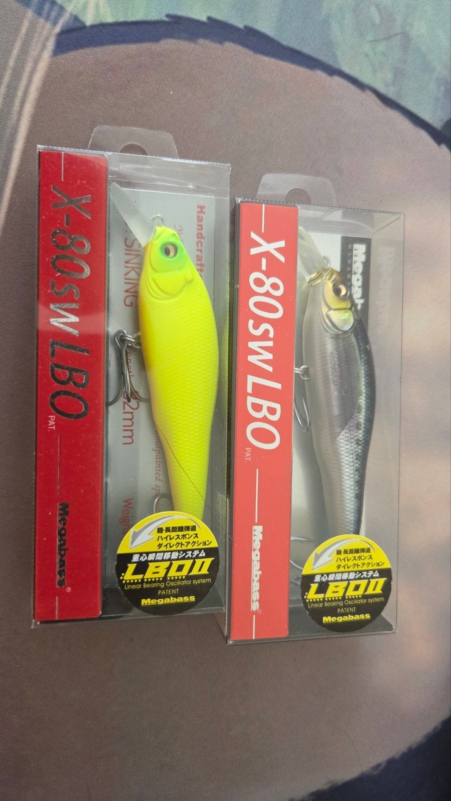 2x megabass x-80sw LBO zeebaars plug, Ophalen of Verzenden, Nieuw, Overige typen