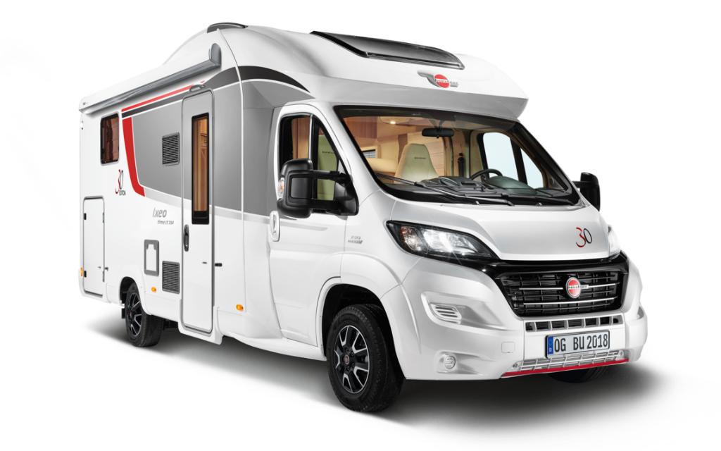 Burstner IXEO IT 710 G (30 Years Edition), 2020, 13K KM !!, Caravans en Kamperen, Campers, Standaard zit, 7 tot 8 meter, Particulier