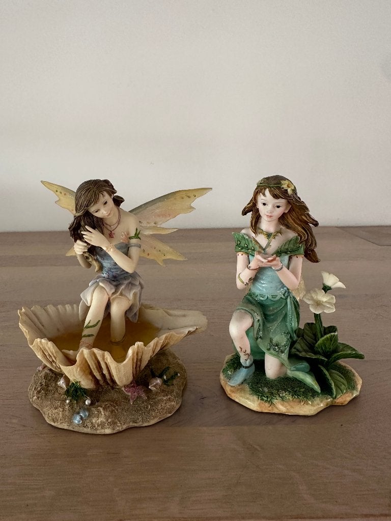 Faerie Glen elfjes 2 stuks fantasy, Ophalen, Gebruikt, Fantasy