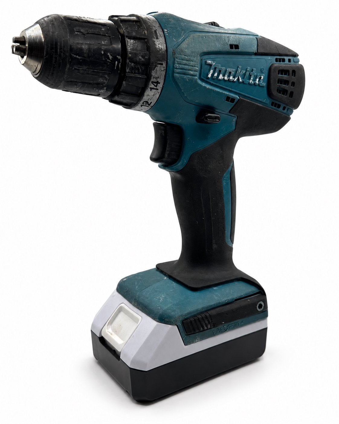 Makita DF347D 14,4V Accuboormachine + Accu + Lader, Verzenden, Gebruikt