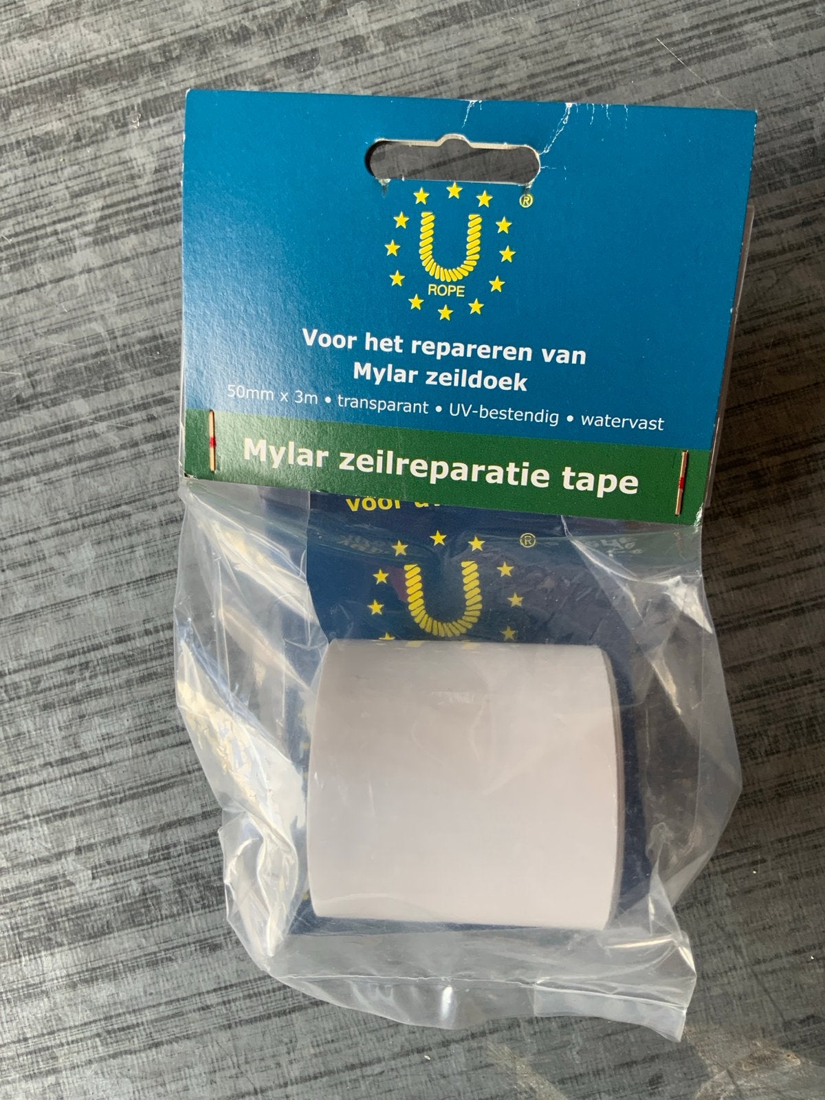 Mylar zeilreparatie tape - 50mm x 3m, Ophalen of Verzenden, Nieuw, Toebehoren