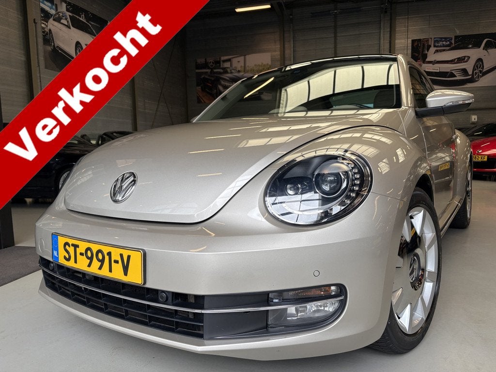 Volkswagen Beetle 1.4 TSI Sport BlueMotion Cruise, Panoramad, Auto's, Volkswagen, Gebruikt, 4 cilinders, 4 stoelen, Bedrijf
