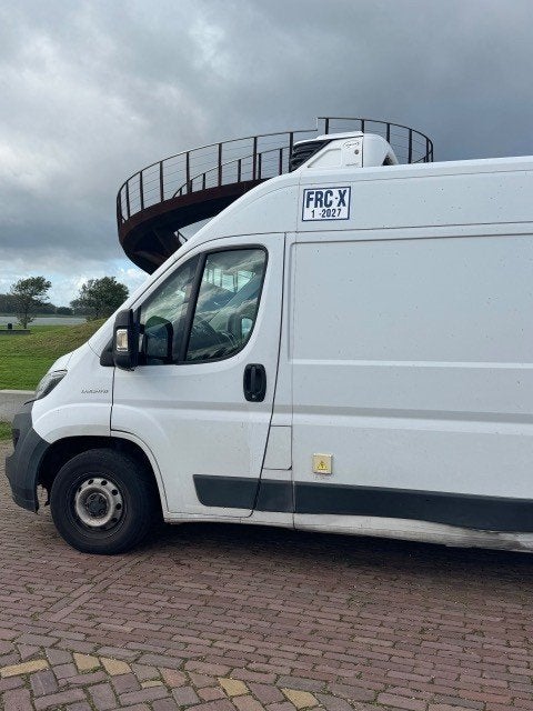 Fiat Ducato 2021 Wit, Auto's, Euro 6, 2287 cc, 160 pk, Wit