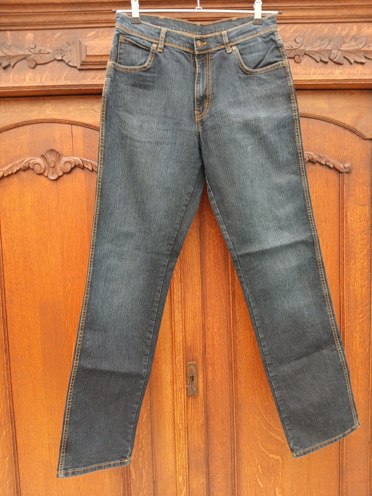 Wrangler Nieuwe Blauwe Jeans Maat W31 L34 Regular Fit, Kleding | Heren, Spijkerbroeken en Jeans, Blauw, Wrangler, Nieuw, W32 (confectie 46) of kleiner