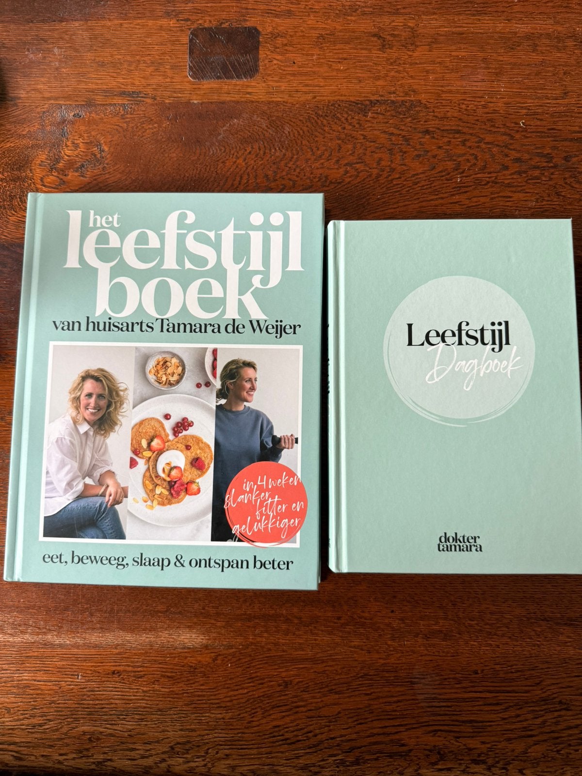 Het Leefstijlboek + Dagboek van huisarts Tamara de Weijer, Ophalen of Verzenden, Zo goed als nieuw