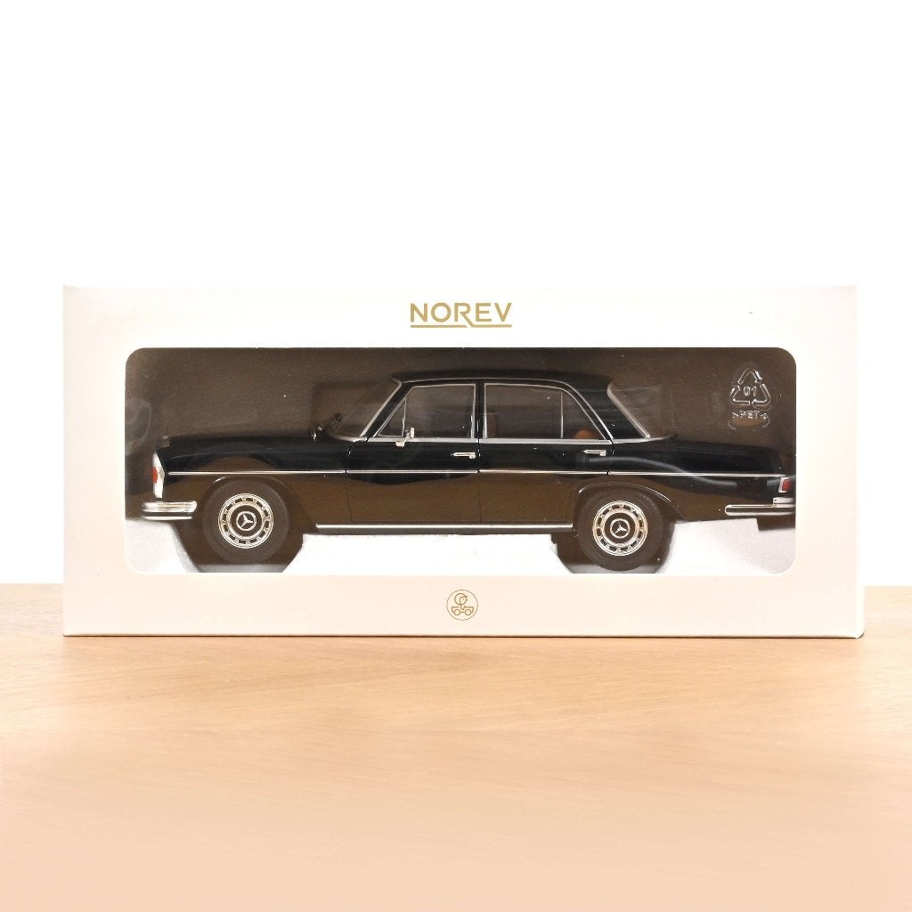 Mercedes Benz 280 SE '68 Zwart schaal 1/18 NOREV ref 183360, Verzenden, Nieuw, Auto, Norev