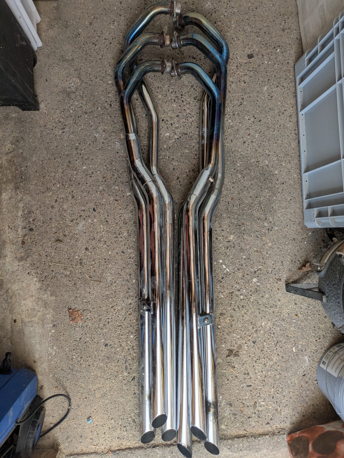 Honda valkyrie uitlaat Cobra, Ophalen