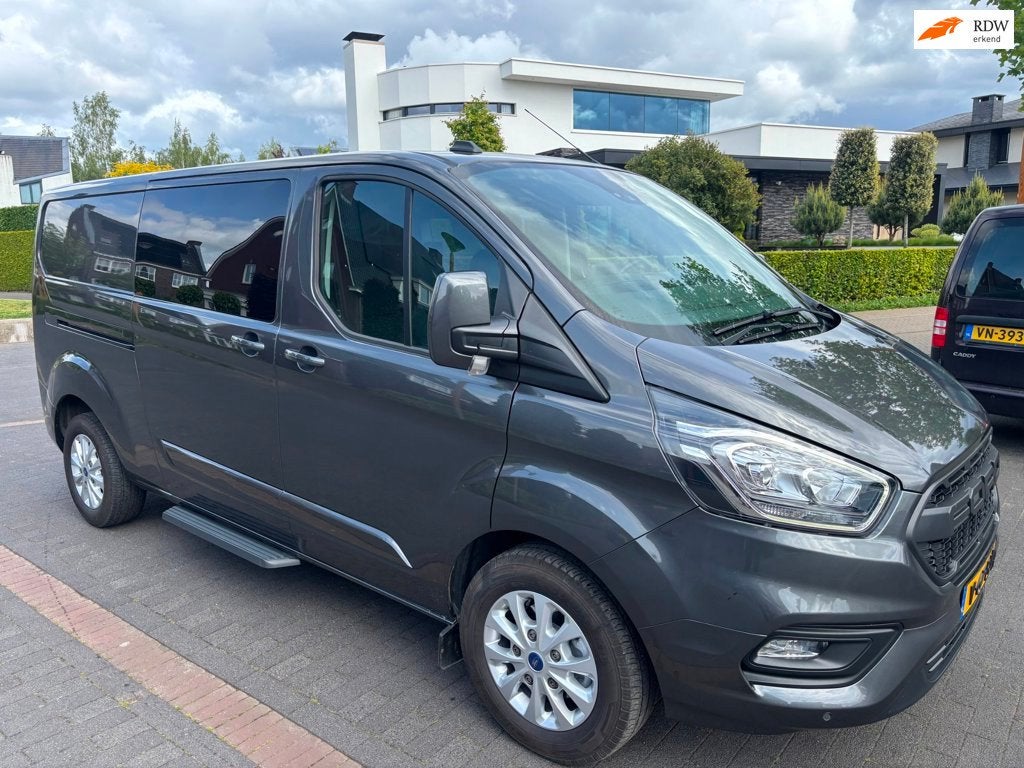 Ford TRANSIT CUSTOM 340 2.0 TDCI L2H1 DC 51000 km ! garantie, Auto's, 4 cilinders, 2223 kg, Bedrijf, Diesel
