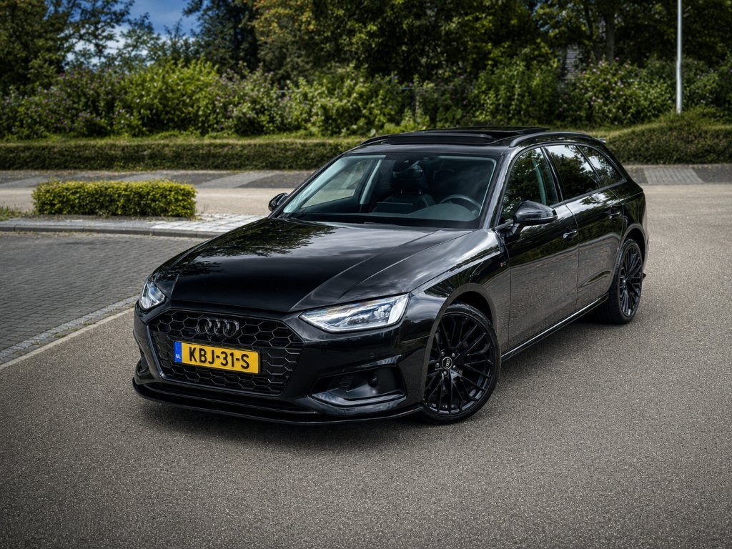 Audi A4 Avant • Pano • Virtual • Dealerond • Stoelverw • 19", Auto's, Audi, 4 cilinders, 1984 cc, Zwart, 245 pk