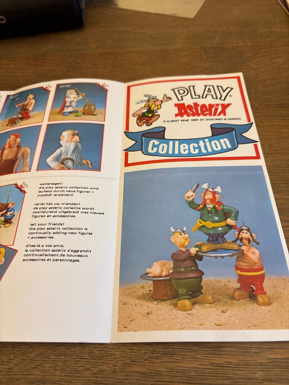 Play Asterix Collection folder met figuren, Ophalen of Verzenden, Gebruikt