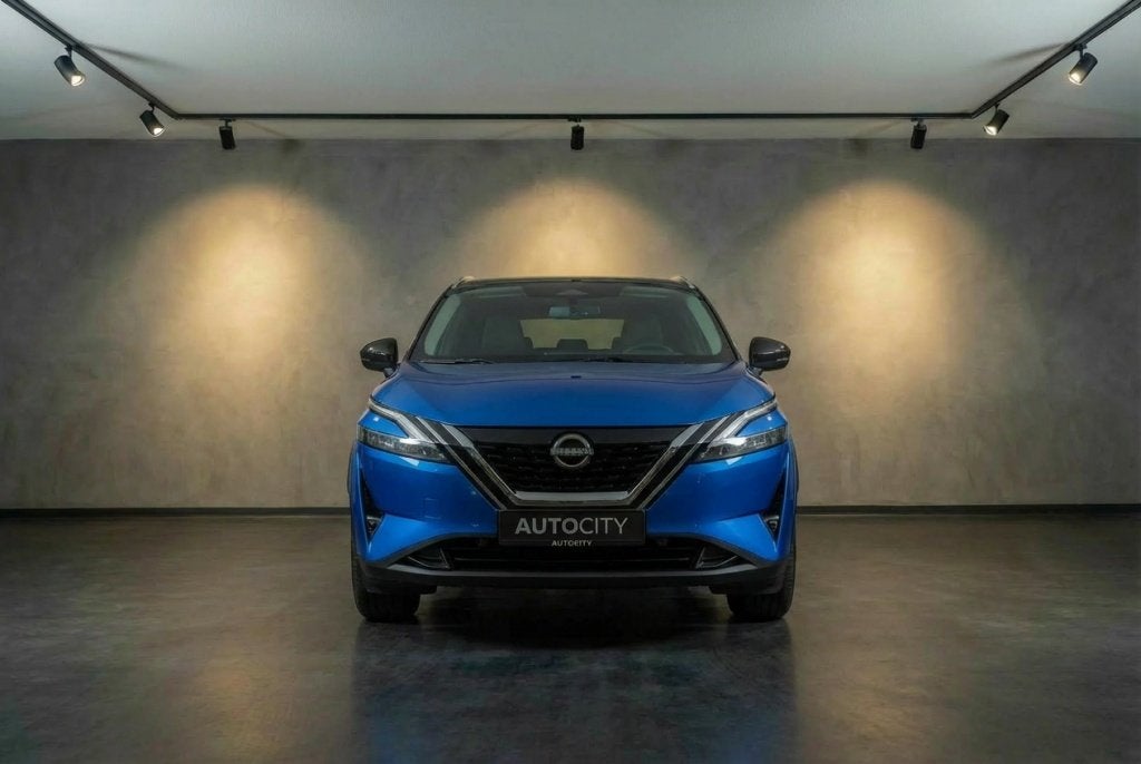 Nissan QASHQAI 1.5 ePower Black Edition 360 Camera l Keyless, Auto's, Gebruikt, 190 pk, Blauw, Bedrijf