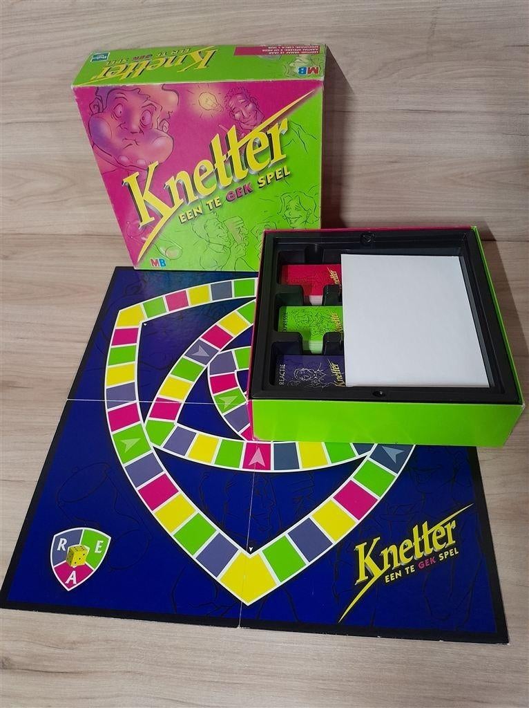 Knetter een te gek spel - s5409, Hobby en Vrije tijd, Gezelschapsspellen | Bordspellen, Verzenden, Zo goed als nieuw